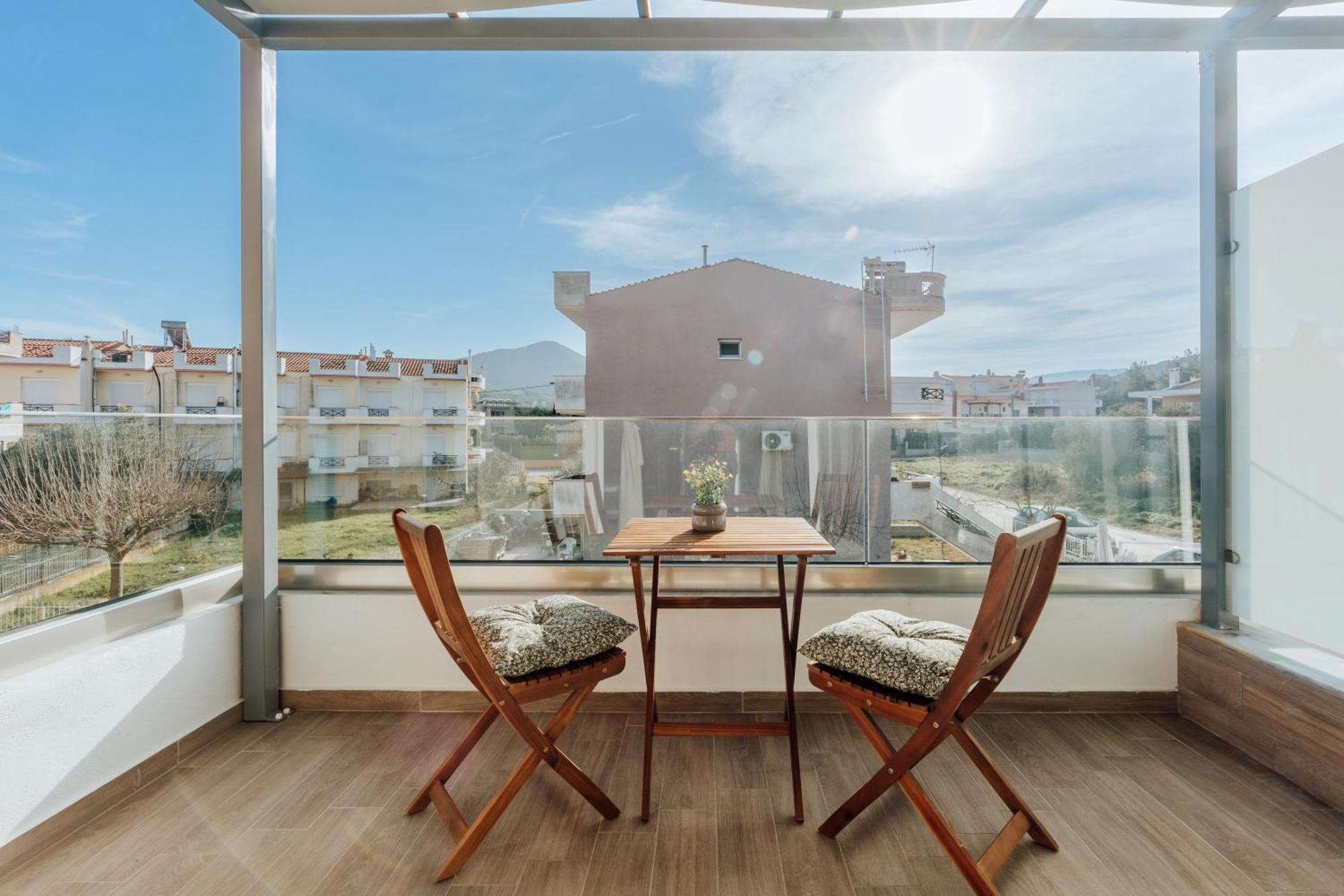 Aegean Twin Houses Nea Iraklitsa Luaran gambar